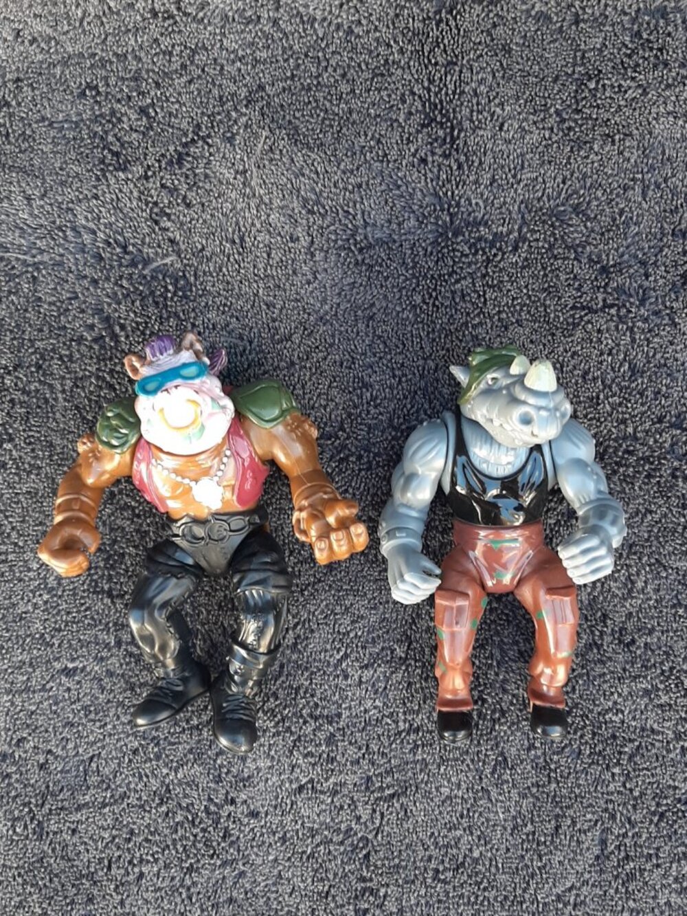 Teenage Mutant Ninja Turtles Figures Bebop & Rocksteady 2015 Viacom Playmates